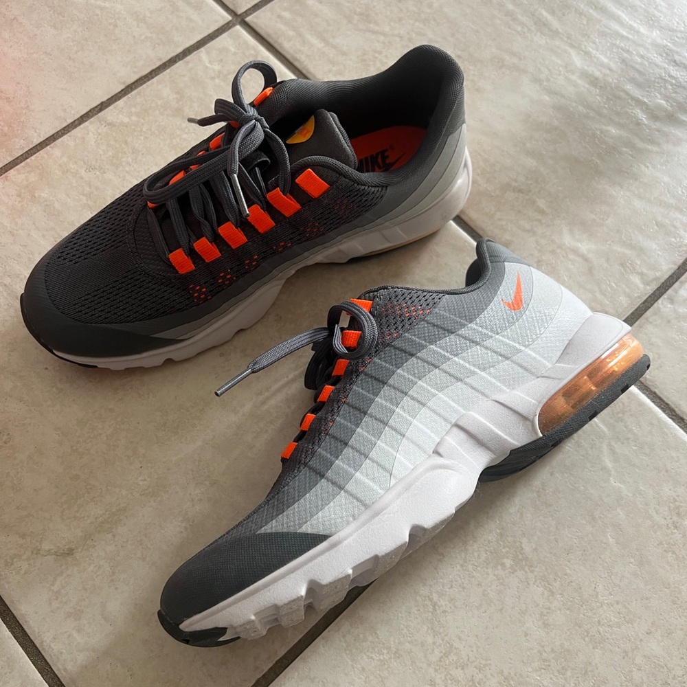 Nike Women’s Gray and Orange Athletic Shoes
